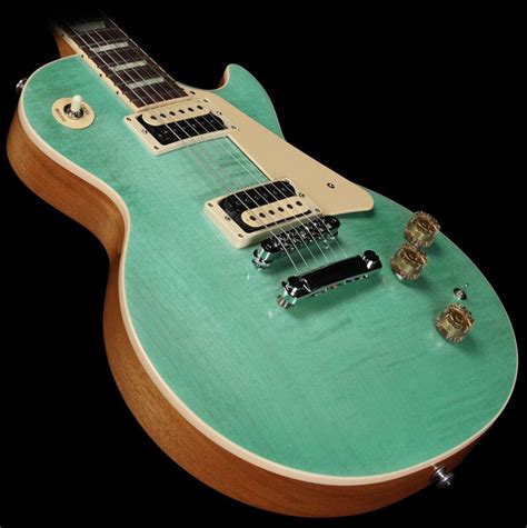 Gibson Les Paul Classic Electric Guitar Sea Foam Green Les Paul