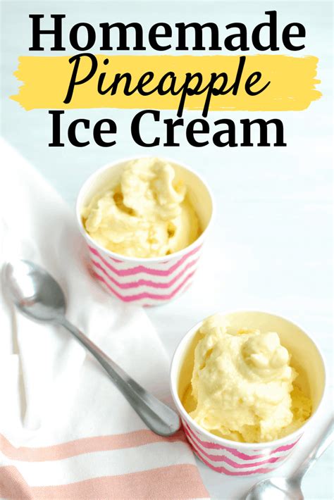 Homemade Vegan Pineapple Ice Cream Just 3 Ingredients