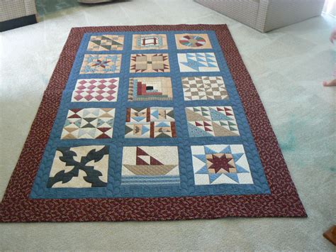 Underground Railroad Sampler Quilt From Eleanor Burns Book Made For