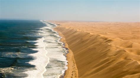 A Place Where The Namib Desert Meets The Ocean