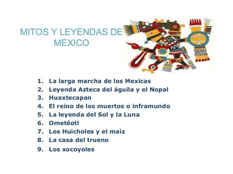 Mitos Y Leyendas De Mexico