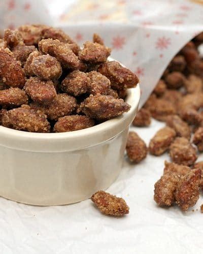 Slow Cooker Cinnamon Sugar Candied Almonds Persnickety Plates