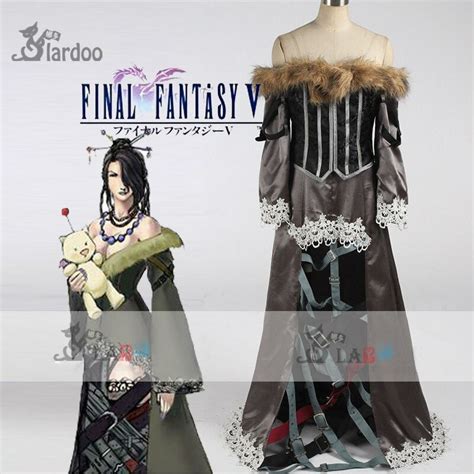 Final Fantasy X 10 Lulu Cosplay Costume Halloween Clothing Free Shippinghalloween Clothinglulu