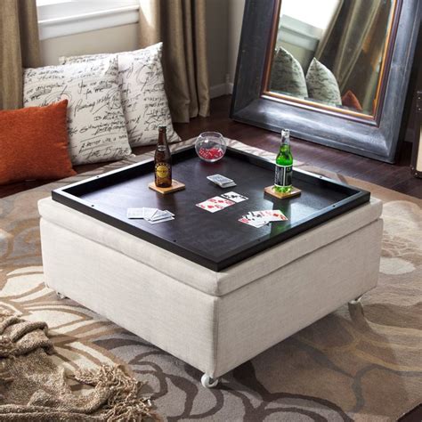 Cocktail ottomans serve the purpose of a cocktail table with large sturdy surfaces for your beverages. 3 Tips in Finding Ottoman Coffee Table in Best Quality ...