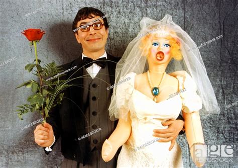 Wedding Man Marries A Sex Doll Wedding Dress Wedding Picture Red