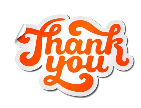 Thank You Stickers Png Png Image Collection
