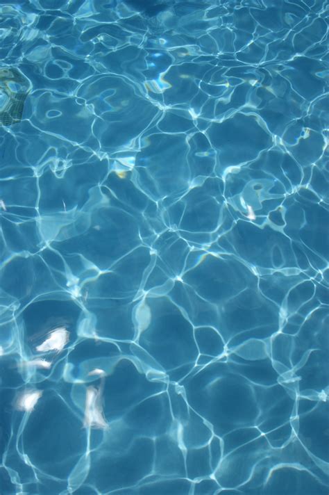 Clear Blue Sparkling Pool Of Water Texture Water Water Patterns