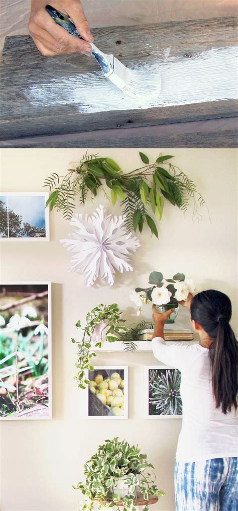 Only holds 15 pounds, limited colors/ materials. Easy Faux DIY Floating Shelves ( $5 in 15 minutes) - A ...