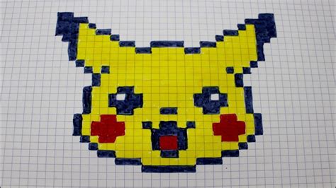 Pikachu Pixel Art Simple