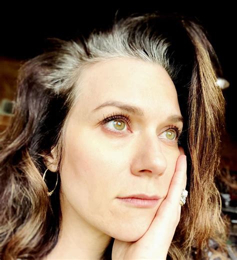 Why Hilarie Burton Is Calling Her Gray Roots A Silver Lining