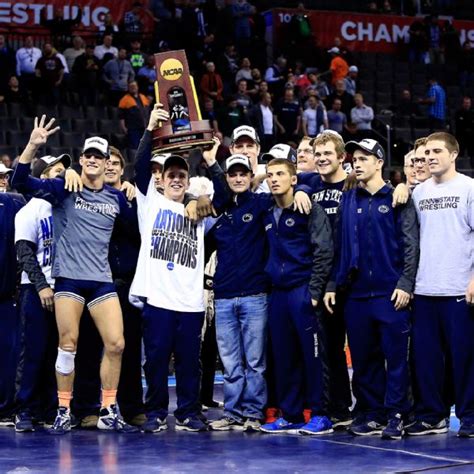 Penn State Nittany Lions Win Fourth Straight Ncaa Wrestling Title