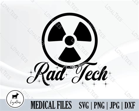 Rad Tech Svg Radiologist Technologist Radiology Xray Mediacl Etsy