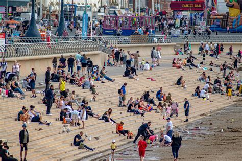 In Pictures Crowds Flock To Blackpool For Start Of Summer Blackpool