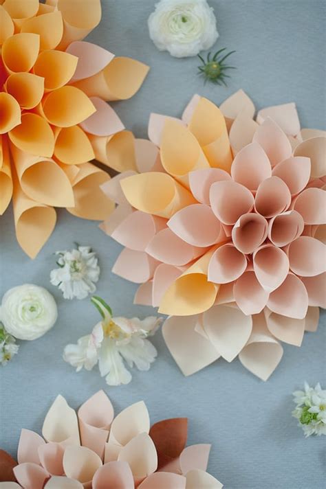 Guide How To Make Paper Flowers For Your Wedding Decorations