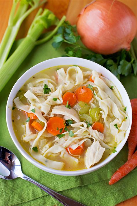 As a kid, i loved the. Homemade Chicken Noodle Soup - Life Made Simple