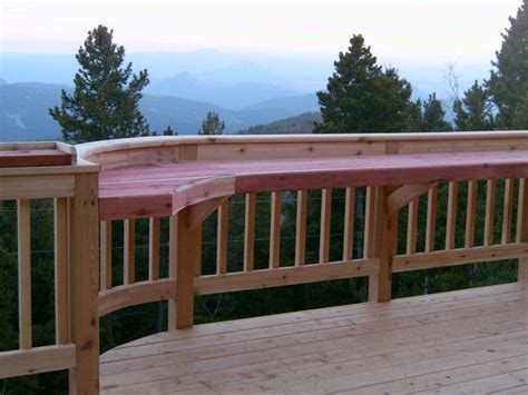 ﻿they also provide privacy, support, and sometimes, visual interest. back deck with bar top | Making use of the views, and ...