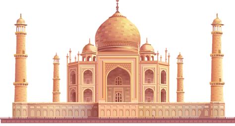 Transparent Taj Mahal Clipart 820 X 561 Jpeg 155