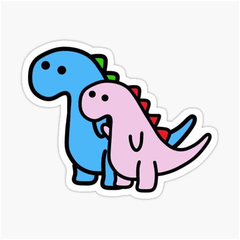 Dinosaurs Holding Hands