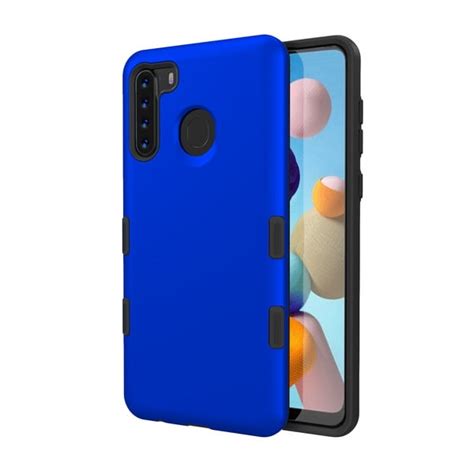 Samsung Galaxy A21 Phone Case Stylish Dual Layer Hard Back And Tpu Rubber Silicone Full Body