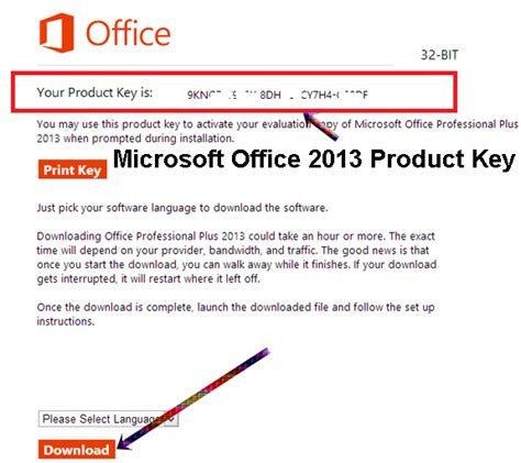 Download Microsoft Office 2013 Professional With Product Key For Free