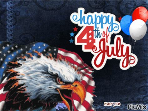 Fierce Eagle Happy Th Of July Gif Pictures Photos And Images For