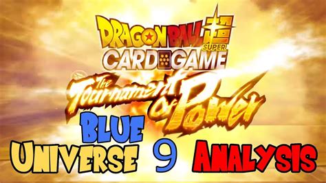 Broly, was the first film in the dragon ball franchise to be produced under the super chronology. Tournament Of Power Reveal: Blue Fighters Of Universe 9 - Dragon Ball Super Card Game w ...
