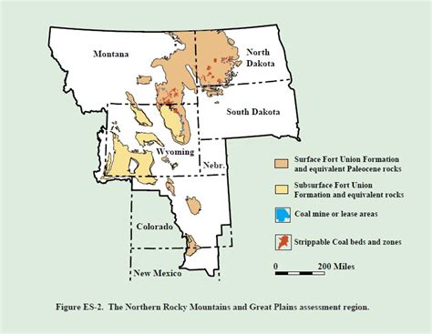 The Northern Rocky Mountains And Great Plains Assessment Region Us