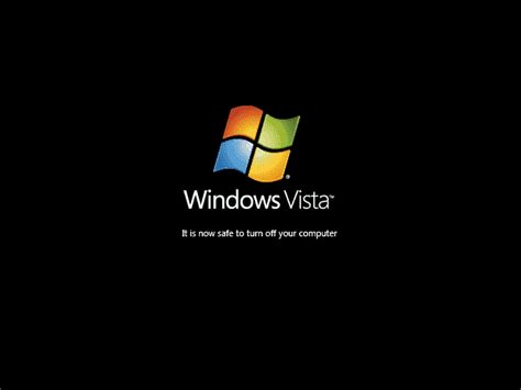 What If Windows Vista Safe To Shut Down Screen By Malekmasoud On