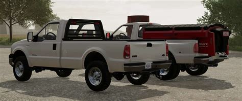 2007 Ford F350 Single Cab Long Bed V1000 Farming Simulator 22 Mod