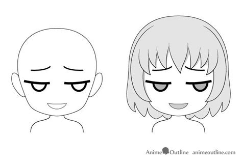 Drawing Examples Of Chibi Anime Facial Expressions AnimeOutline Anime Face Drawing