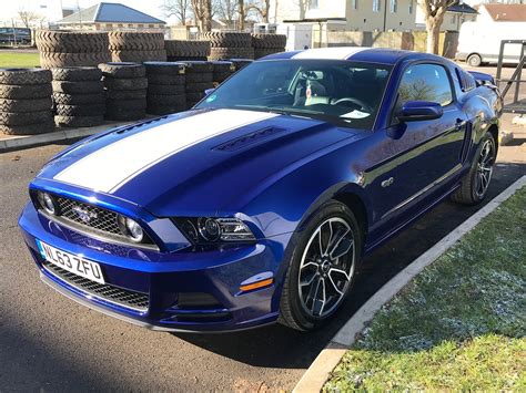 2014 Model Mustang Gt Premium Deep Impact Blue Registered 2013