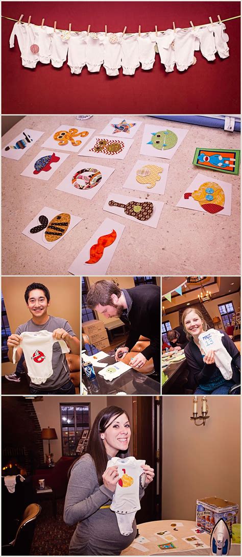 Create and personalize your very own cherished keepsake! Do It Yourself Onesie Party Baby Shower Ideas | Activités ...