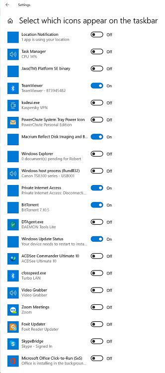 New Icon Appears On Taskbar Solved Windows 10 Forums Images