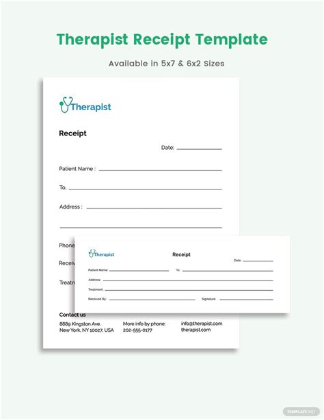 Massage Therapist Invoice Template Simplify Your Billing Process