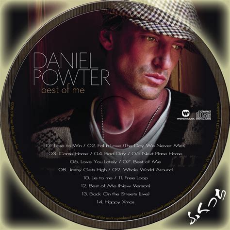 ふくっちの音楽cd Dvdカスタムレーベル Daniel Powter Best Of Me