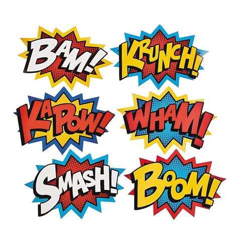 Mostly, superhero letters are used for indoor home decoration. Best Superhero Words #12023 - Clipartion.com