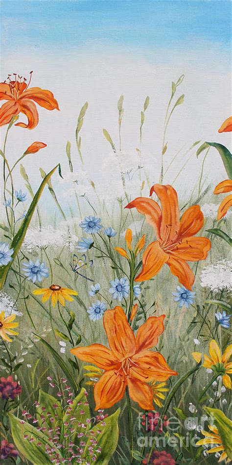 Wildflowers Jp3248 Painting By Jean Plout