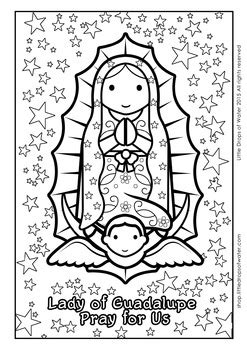 Best Ideas For Coloring Virgen De Guadalupe Coloring Pages