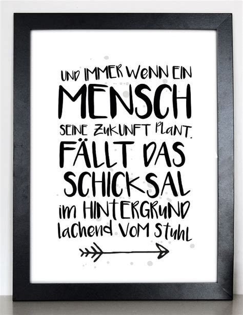 Suggest as a translation of schicksal. Print "Schicksal fällt lachend vom Stuhl" - Formart Zeit ...