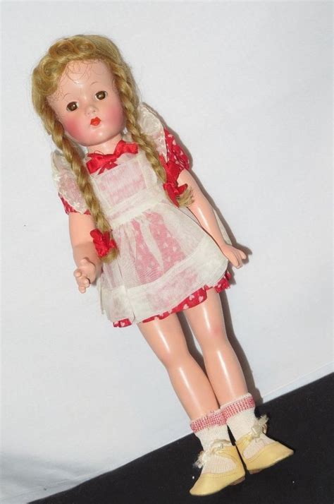 suzanne effanbee composition doll vintage 14 w dress excellent antique m812 effanbee w
