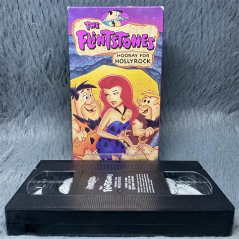 The Flintstones Hooray For Hollyrock Vhs 1994 Hanna Barbera Cartoon