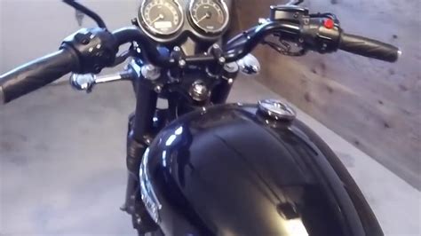 Triumph Bonneville Stock Exhaust Vs British Customs Sleeper Pro Youtube