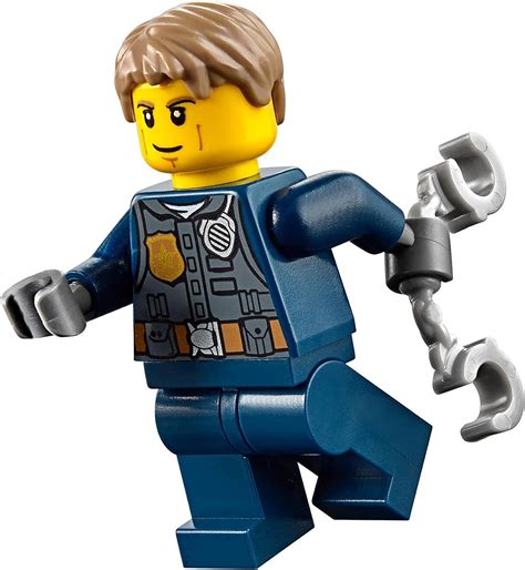 Lego City Minifigure Police Undercover Chase Mccain Dark Blue