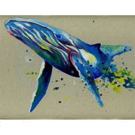 Whale Acrylic Paint Lesson Plan Kathryn Saunby Artist And Art Studio