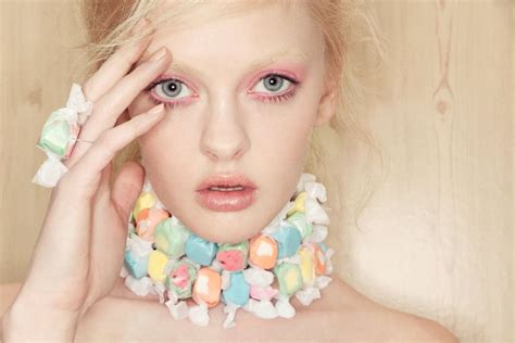by jamie nelson candy photoshoot candy girl candy necklaces
