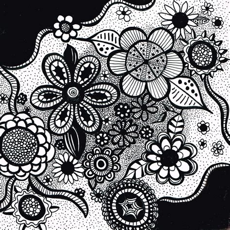 18 Abstract Designs To Draw Images Cool Easy Abstract Drawings Black