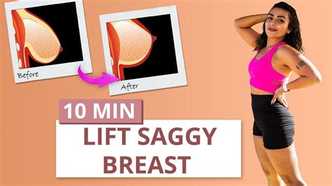 LIFT SAGGING BREASTS 10 Min Upper Body Workout No Equipment Boob