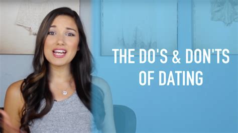 The Do S And Don Ts Of Dating Dating Advice For Women YouTube