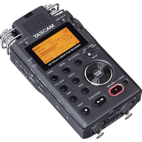 Tascam Dr 100 Mkii Portable Digital Recorder Musicians Friend