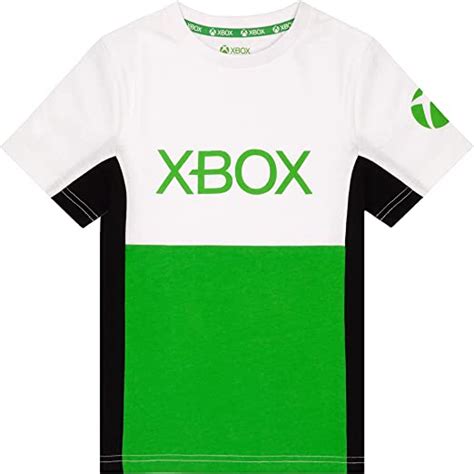 Xbox T Shirt For Boys And Girls Kids Controller Green Gamer Logo Top